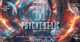New Psychedelic - 5ta Edición · 4 Jul 26, 22:00