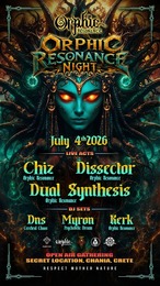 Orphic Resonance Night · 4 Jul 26, 23:00