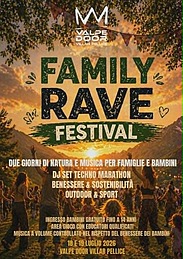 FAMILY RAVE FESTIVAL // 18-19 LUGLIO 2K26 // VALPEDOOOR VILLAR PELLICE · 18 Jul 26, 11:00