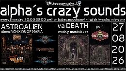 alpha.s crazy  sounds: DARKPSY PSYCORE HITECH · 27 Aug 26, 20:00