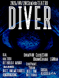 DIVER · 20 Sept 26, 14:00