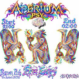 APERIUM PSY · 11.09.26, 21:00