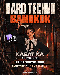 ⛓️HARD TECHNO w/ Kasat Ka (Cult) | by Rave Times · 11 Sept 26, 22:00
