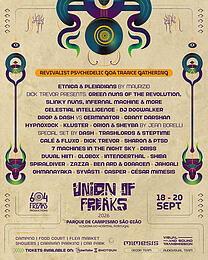 Union of Freaks 2026 · 18 Sept 26, 14:00