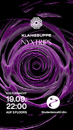 Klangsuppe/NYXTRIPS // Vol. 15 · 19 sept 26, 22:00