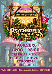 Psychedelic Village 2.0 · 19 Sept 26, 14:00