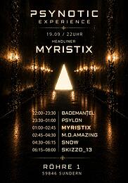 PSYNOTIC EXPERIENCE · 19 Sept 26, 22:00
