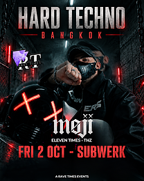 ⛓️HARD TECHNO w/ MOJI (Unchained) !!!!!  | Subwerk Club · 2 Oct 26, 22:00