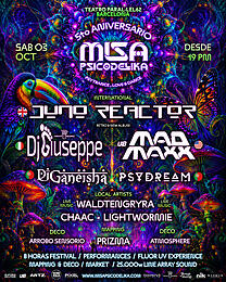 5to Aniversario Misa Psicodelika Barcelona - NIGHT OF LEGENDS · 3 Oct 26, 19:00