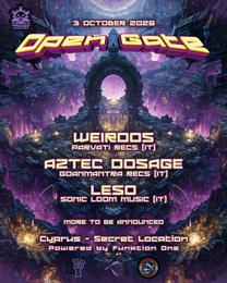 Open Gate · 3 Oct 26, 21:00
