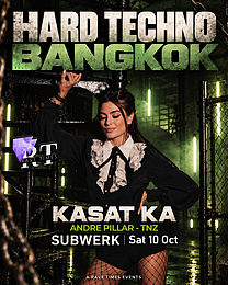 HARD TECHNO w/ Kasat Ka (Cult), by Rave Times · 9 oct. 26, 22:00