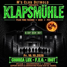 Klapsmühle · 16 Oct 26, 23:00
