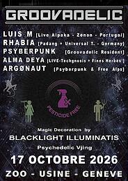 GROOVADELIC - ZOO · 17 Oct 26, 23:00