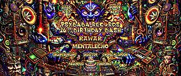 Psybaba Records 26. Birthday Bash : RAWAR II MENTALECHO · 17 Oct 26, 22:00
