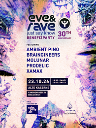 eve&rave Benefizparty 2026 · 23 Oct 26, 18:30