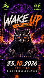 Wake UP ❤️Free Entry❤️ · 23 Oct 26, 22:00