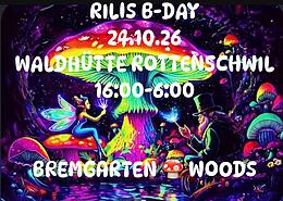 Rillis Birthday · 24 Oct 26, 16:00