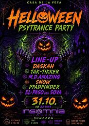 Casa de La FeTa Helloween Special flyer