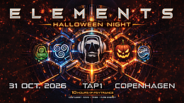 ELEMENTS - Halloween Night 2026 · 31 Oct 26, 20:00
