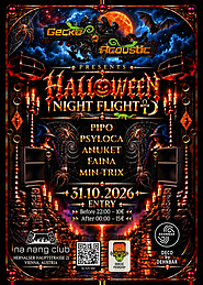 HALLOWEEN NIGHT FLIGHT ☥ ☽ · · 31 Oct 26, 22:00