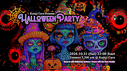 Koenji Cave presents Halloween Party 2026 · 31 Oct 26, 23:00