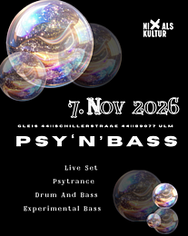 PSY'N'BASS · 7 Nov 26, 22:00
