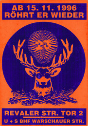 23 HIRSCHE · 15 nov 96, 22:00