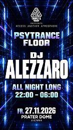 ACCESS ANOTHER ATMOSPHERE - one night with DJ Alezzaro · 27 nov. 26, 22:00