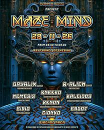 MAZE MIND · 28 Nov 26, 22:00