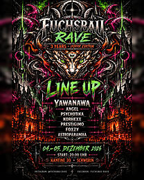 FuchsbauRave - 3 Years Indoor Edition · 4 Dec 26, 20:00