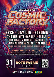 COSMIC FACTORY 2026 · 31 dic 26, 21:00
