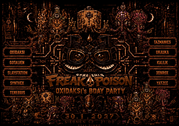 FREAK POISON flyer