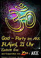 Goa-Party im AKK Karlsruhe · 14 avr. 12, 21:00