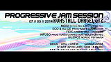 progressive jam session · 7 Mar 14, 22:00