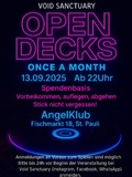 Sanctuary Sessions ~ Open Decks || · 13 Sept 25, 22:00