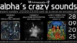 alpha.s crazy sounds · 25 sept. 25, 20:00