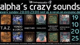 alpha.s crazy sounds: forest, darkpsy, hitech · 16 oct. 25, 20:00