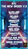 THE NEW ORDER VOL.3 // TEKNO NIGHT @ CRCA PERGOLESI (TO) · 17 Oct 25, 22:00