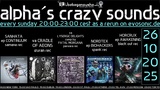 alpha.s crazy sounds · 23 oct. 25, 20:00
