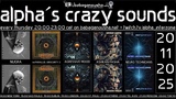 alpha.s crazy sounds: darkpsy, psycore, hitech · 20 nov. 25, 20:00