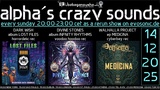 alpha.s crazy sounds: * darkpsy * hitech * · 11 déc. 25, 20:00