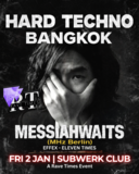 ⛓️HARD TECHNO w/ MESSIAHWAITS (Tresor Berlin)  | SUBWERK Club · 2 Jan 26, 22:00