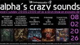 alpha.s crazy sounds: darkpsy experimental psycore*hitech · 5 Feb 26, 20:00