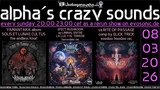 alpha.s crazy sounds: darkpsy psycore hitech · 8 Mar 26, 20:00