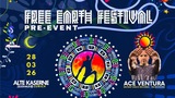 Free Earth Festival Pre-Event w/Ace Ventura · 28 Mar 26, 22:00