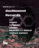 Beate Invites /// dasMoment Records · 18 avr. 26, 21:00