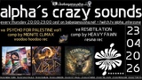 alpha.s crazy sounds · 23 abr 26, 20:00