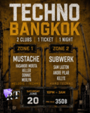 HARD x MELODIC TECHNO | Two Clubs, One Ticket! Subwerk x Mustache Clubs · 20 jun 26, 22:00