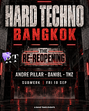 HARD TECHNO w/ Andre Pillar (Kurai Rec) | SUBWERK Reopening Event! · 18 Sept 26, 22:00