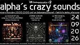 alpha.s crazy  sounds: DARKPSY PSYCORE HITECH · 24.09.26, 20:00
